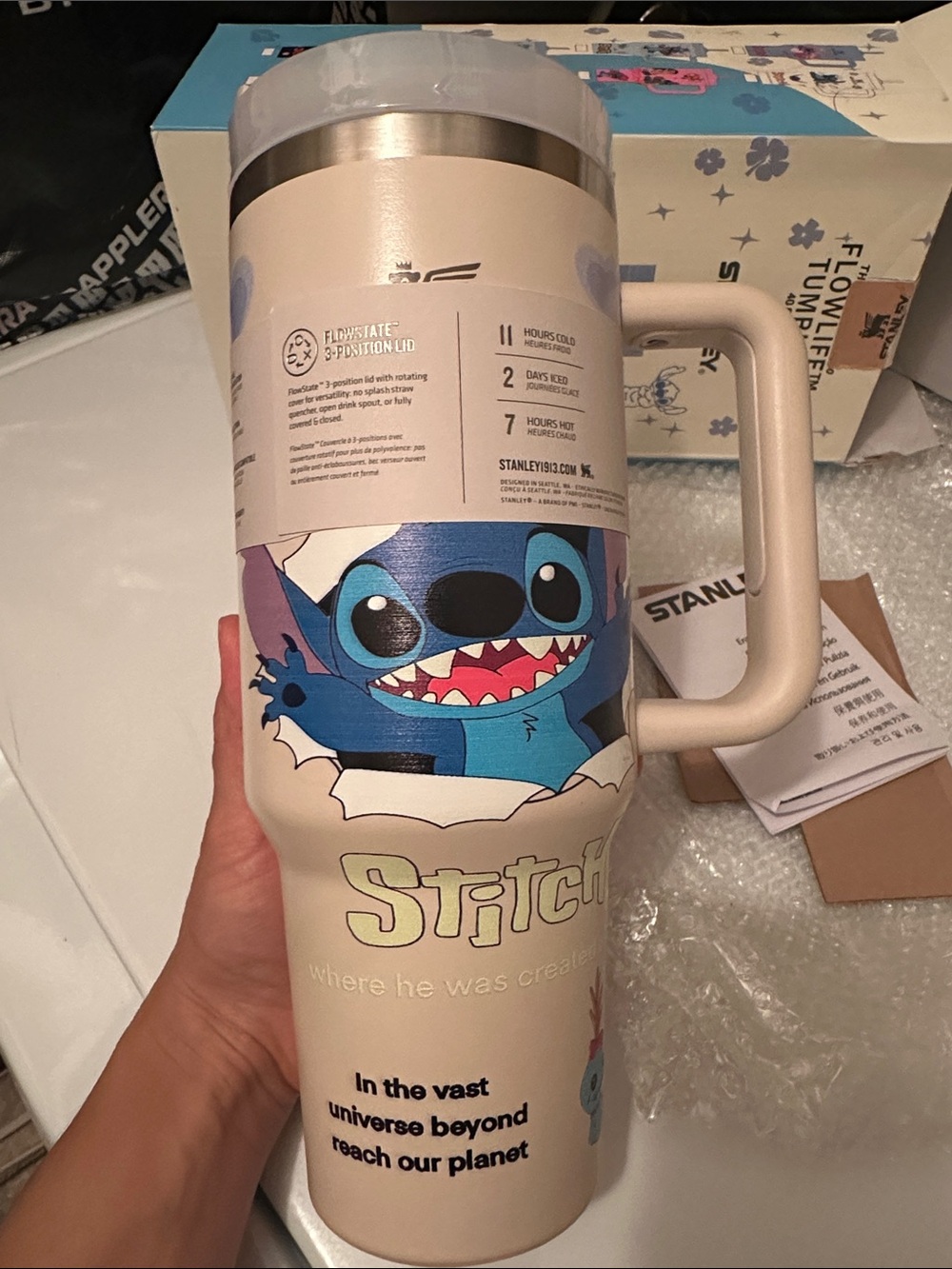Stanley Stitch FlowLife™ Tumbler in Light Blue